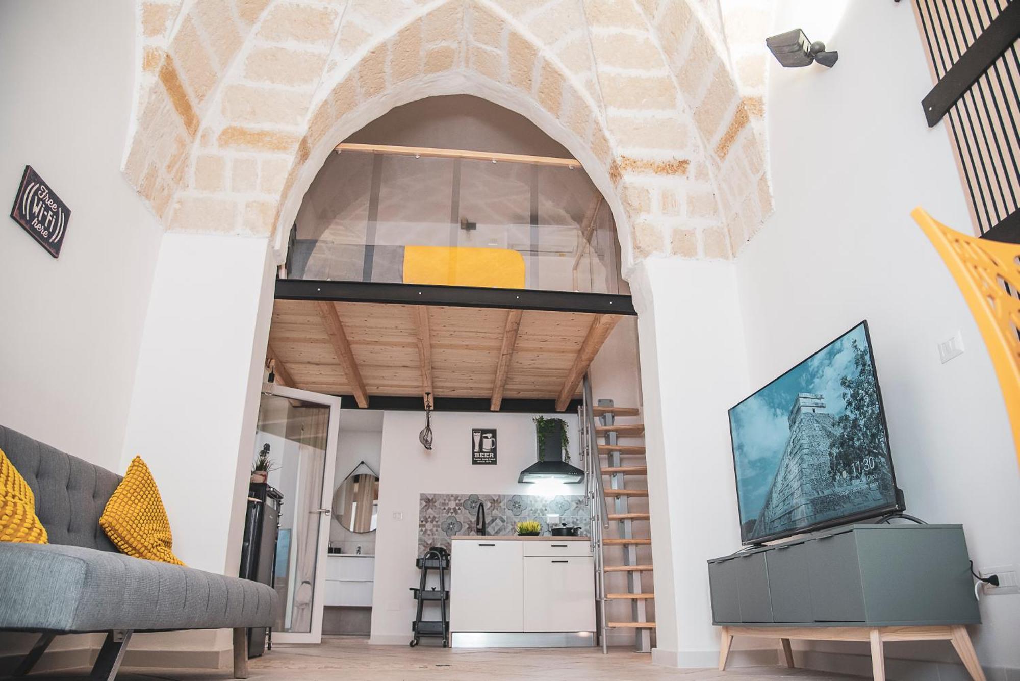 شقة Asmara Exclusive "Loft Industrial" برينديسي المظهر الخارجي الصورة